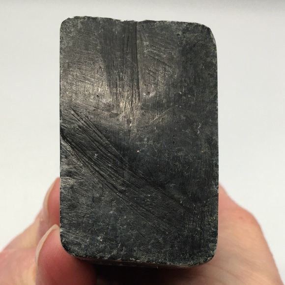 Vintage CoCo Aztec Mayan Folk Art Carved Tiki Obsidian Onyx God Statue. 6” - Picture 8 of 8